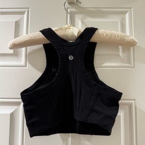 Lululemon- size 4, black yoga top